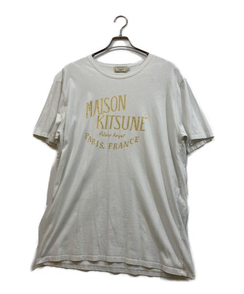 maison kitsune（メゾンキツネ）MAISON KITSUNE (メゾンキツネ) 半袖Tシャツ ホワイト サイズ:	SIZE XXLの古着・服飾アイテム