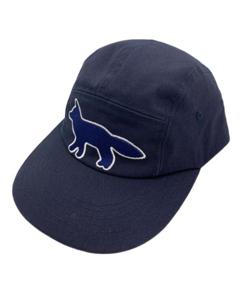 maison kitsune（メゾンキツネ）maison kitsune (メゾンキツネ) NAVY FOX 5P CAP ネイビーの古着・服飾アイテム