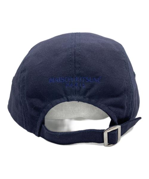 maison kitsune（メゾンキツネ）maison kitsune (メゾンキツネ) NAVY FOX 5P CAP ネイビーの古着・服飾アイテム