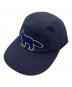 maison kitsune（メゾンキツネ）の古着「NAVY FOX 5P CAP」｜ネイビー