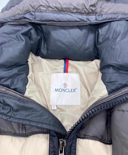 MONCLER（モンクレール）MONCLER (モンクレール) フルジップ ダウンジャケット ブラック サイズ:1の古着・服飾アイテム