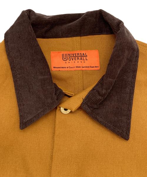 UNIVERSAL OVERALL（ユニバーサルオーバーオール）UNIVERSAL OVERALL (ユニバーサルオーバーオール) カバーオール ブラウン サイズ:SIZE Lの古着・服飾アイテム