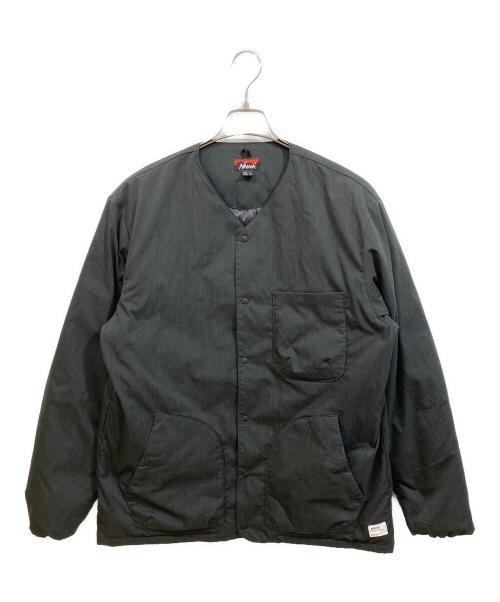 NANGA（ナンガ）NANGA (ナンガ) タキビリップストップインナーダウンカーディガン ブラック サイズ:Ｌの古着・服飾アイテム