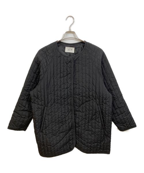 Adam et Rope（アダム エ ロペ）Adam et Rope (アダム エ ロペ) 縦キルティングブルゾン ブラック サイズ:SIZE Freeの古着・服飾アイテム