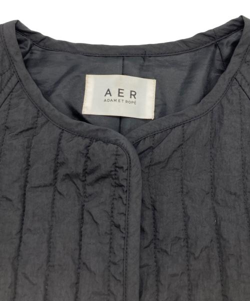 Adam et Rope（アダム エ ロペ）Adam et Rope (アダム エ ロペ) 縦キルティングブルゾン ブラック サイズ:SIZE Freeの古着・服飾アイテム