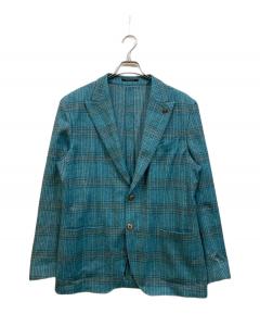 中古・古着通販】LARDINI (ラルディーニ) チェックダブルジャケット