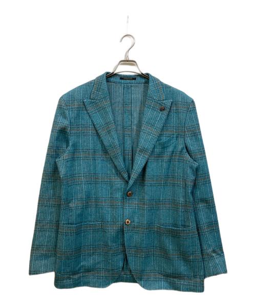 GABRIELE PASINI（ガブリエレパジーニ）GABRIELE PASINI (ガブリエレパジーニ) ツイードテーラドジャケット グリーン サイズ:SIZE 54の古着・服飾アイテム