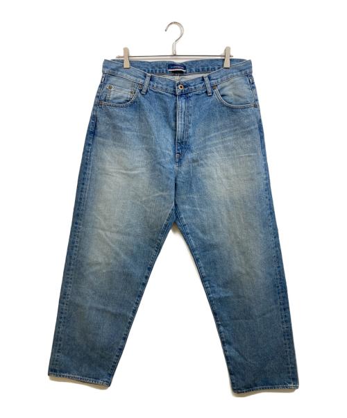 JAPAN BLUE JEANS（ジャパンブルージーンズ）JAPAN BLUE JEANS (ジャパンブルージーンズ) OCEANS (オーシャンズ) オリジナルワイドテーパードジーンズ Aging Wash インディゴ サイズ:SIZE 36の古着・服飾アイテム
