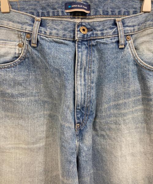 JAPAN BLUE JEANS（ジャパンブルージーンズ）JAPAN BLUE JEANS (ジャパンブルージーンズ) OCEANS (オーシャンズ) オリジナルワイドテーパードジーンズ Aging Wash インディゴ サイズ:SIZE 36の古着・服飾アイテム
