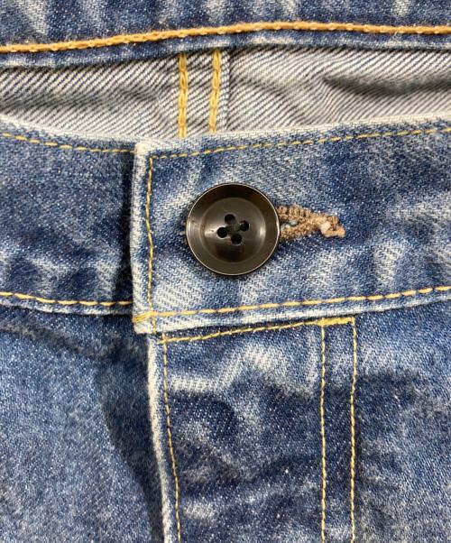 CANTATE（カンタータ）cantate (カンタータ) Cliche (クリーシェ) 別注DENIM FLARE TROUSERS インディゴ サイズ:SIZE 34の古着・服飾アイテム