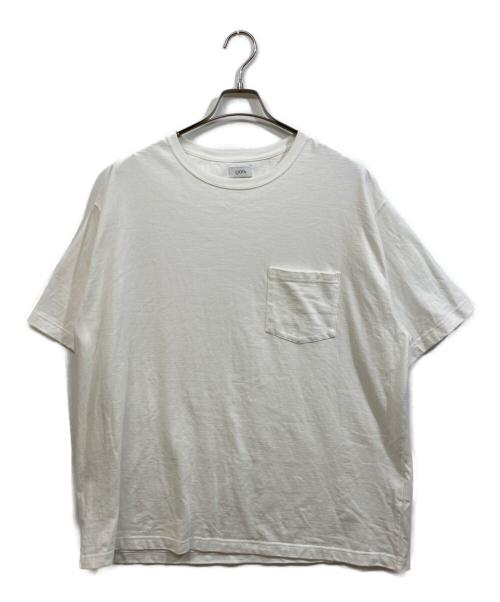 CIOTA（シオタ）CIOTA (シオタ) スビンコットン10/- 度詰吊り天竺ポケット付き半袖T ホワイト サイズ:	SIZE 3の古着・服飾アイテム
