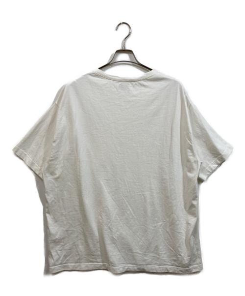 CIOTA（シオタ）CIOTA (シオタ) スビンコットン10/- 度詰吊り天竺ポケット付き半袖T ホワイト サイズ:	SIZE 3の古着・服飾アイテム