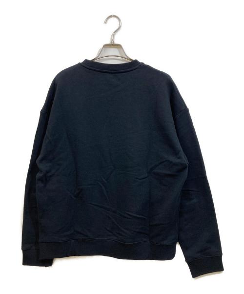 A.P.C.（アーペーセー）A.P.C. (アーペーセー) フロントロゴ スウェット コットントレーナー ブラック サイズ:SIZE Lの古着・服飾アイテム