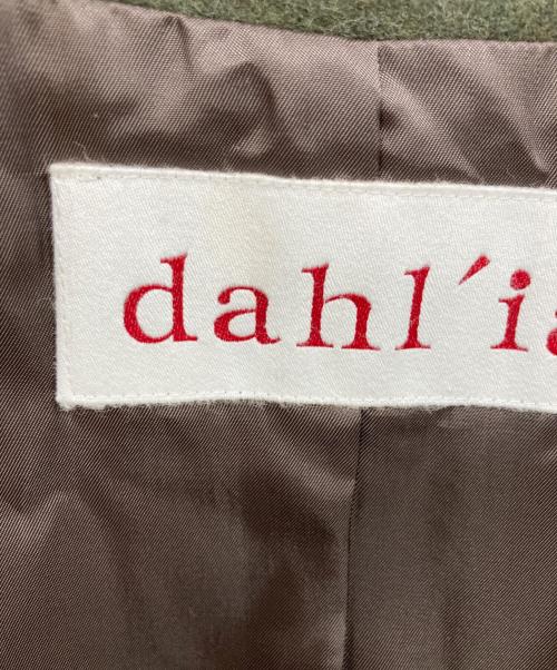 dahl'ia（ダリア）dahl'ia (ダリア) チェスターコート グリーン サイズ:SIZE Freeの古着・服飾アイテム