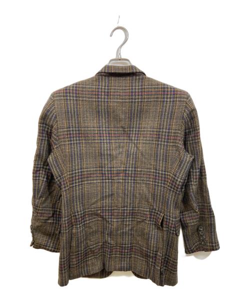 Burberry's（バーバリー）Burberry's (バーバリーズ) ウールテーラードジャケット ブラウン サイズ:サイズ表記なしの古着・服飾アイテム