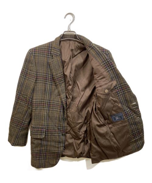 Burberry's（バーバリー）Burberry's (バーバリーズ) ウールテーラードジャケット ブラウン サイズ:サイズ表記なしの古着・服飾アイテム