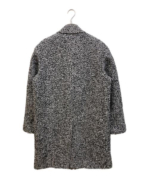 ZARA（ザラ）ZARA (ザラ) テクスチャーウールコート グレー サイズ:Lの古着・服飾アイテム