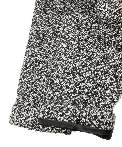 ZARA（ザラ）ZARA (ザラ) テクスチャーウールコート グレー サイズ:Lの古着・服飾アイテム