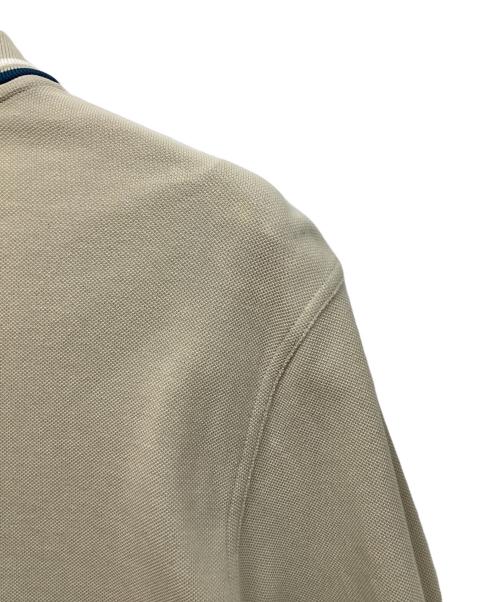 FRED PERRY（フレッドペリー）FRED PERRY (フレッドペリー) 長袖ポロシャツ ベージュ サイズ:	SIZE Lの古着・服飾アイテム