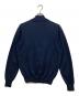 GRAN SASSO (グランサッソ) 12ゲージソフトコットンスタンドカラーニットブルゾン ネイビー サイズ:50：10000円