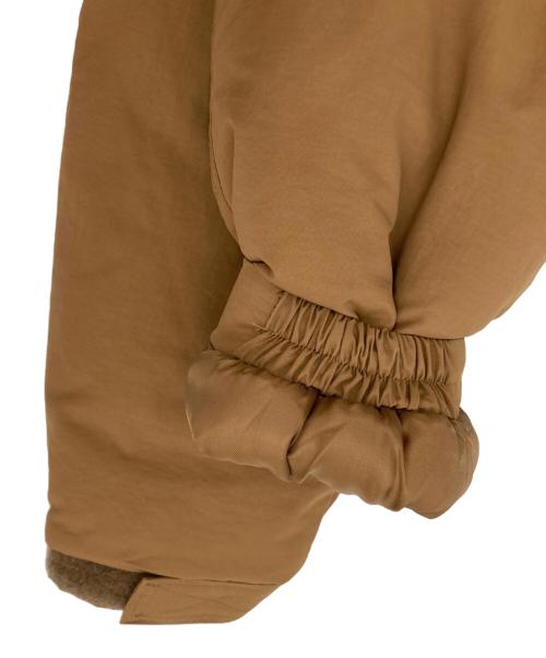 HOUSTON（ヒューストン）HOUSTON (ヒューストン) PCU LEVEL7 MONSTER PARKA SHORT ベージュ サイズ:SMALL-SHORTの古着・服飾アイテム