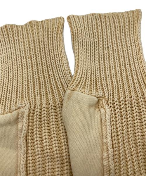 DIESEL（ディーゼル）DIESEL (ディーゼル) フェード加工切替ニット ベージュ サイズ:SIZE XSの古着・服飾アイテム