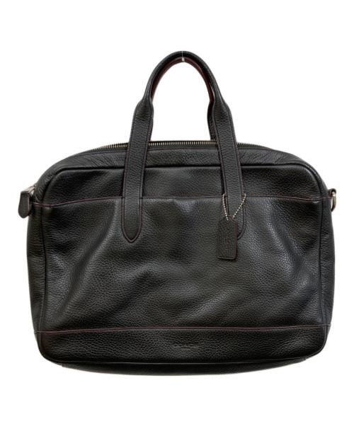COACH（コーチ）COACH (コーチ) HAMILTON BAG IN PEBBLE LEATHER ブラックの古着・服飾アイテム