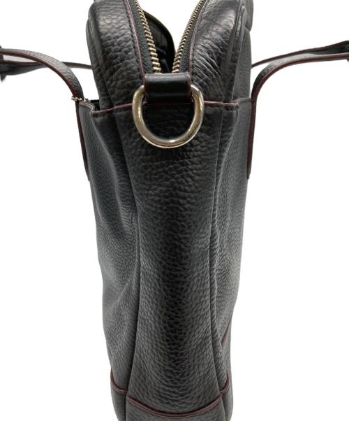 COACH（コーチ）COACH (コーチ) HAMILTON BAG IN PEBBLE LEATHER ブラックの古着・服飾アイテム