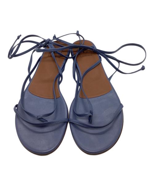 L'AUTRE CHOSE（ロートル ショーズ）L'AUTRE CHOSE (ロートル ショーズ) フラットサンダル ブルー サイズ:SIZE 37の古着・服飾アイテム