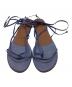 L'AUTRE CHOSE (ロートル ショーズ) フラットサンダル ブルー サイズ:SIZE 37：5000円