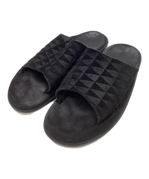 ISLAND SLIPPER（アイランドスリッパ）ISLAND SLIPPER (アイランドスリッパ) PILGRIM SURF+SUPPLY (ピルグリム サーフサプライ) スライドサンダル ブラック サイズ:SIZE 6（実寸をご確認ください）の古着・服飾アイテム