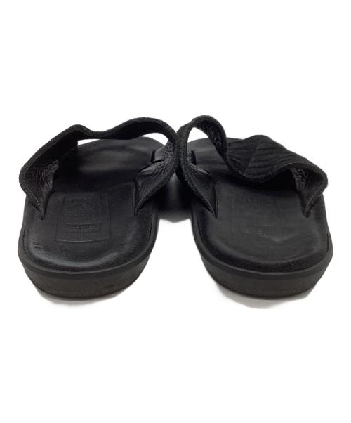 ISLAND SLIPPER（アイランドスリッパ）ISLAND SLIPPER (アイランドスリッパ) PILGRIM SURF+SUPPLY (ピルグリム サーフサプライ) スライドサンダル ブラック サイズ:SIZE 6（実寸をご確認ください）の古着・服飾アイテム