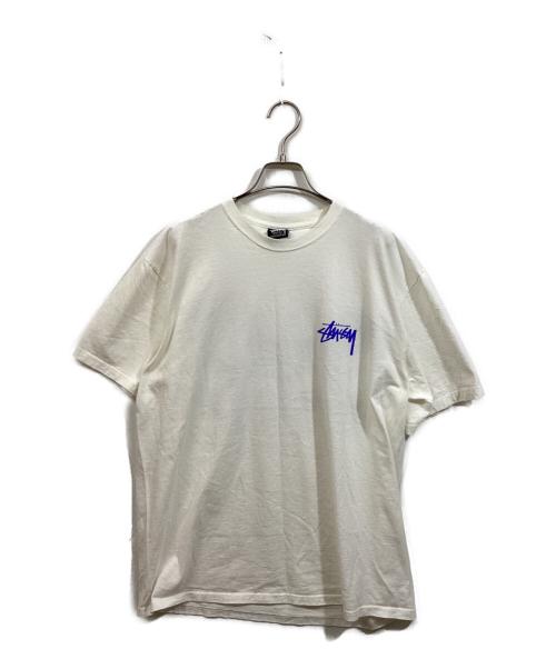 stussy（ステューシー）stussy (ステューシー) SHELLS TEE ホワイト サイズ:SIZE Lの古着・服飾アイテム