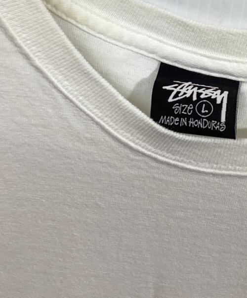 stussy（ステューシー）stussy (ステューシー) SHELLS TEE ホワイト サイズ:SIZE Lの古着・服飾アイテム