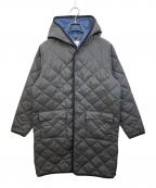 TAIONタイオン）の古着「ダウンキルティングコート」｜ブラック