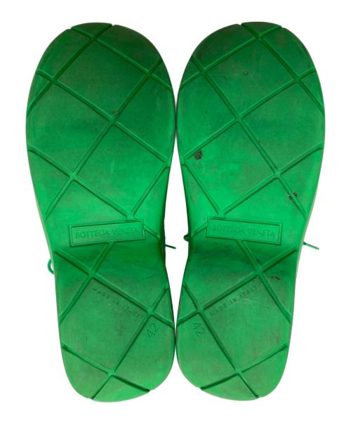 BOTTEGA VENETA（ボッテガベネタ）BOTTEGA VENETA (ボッテガベネタ) PUDDLE BOMBER/パドル ボンバー ブーツ グリーン サイズ:42の古着・服飾アイテム