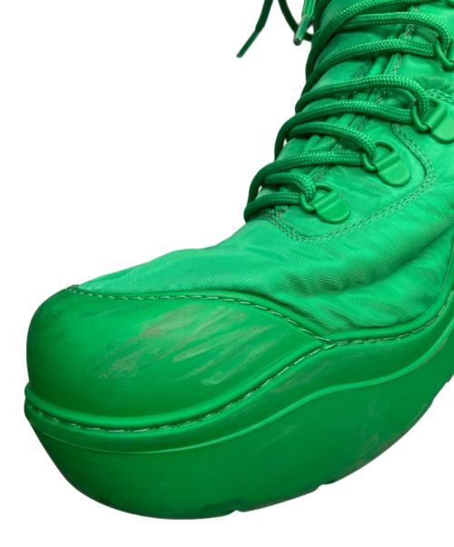 BOTTEGA VENETA（ボッテガベネタ）BOTTEGA VENETA (ボッテガベネタ) PUDDLE BOMBER/パドル ボンバー ブーツ グリーン サイズ:42の古着・服飾アイテム