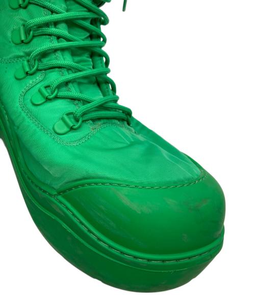 BOTTEGA VENETA（ボッテガベネタ）BOTTEGA VENETA (ボッテガベネタ) PUDDLE BOMBER/パドル ボンバー ブーツ グリーン サイズ:42の古着・服飾アイテム