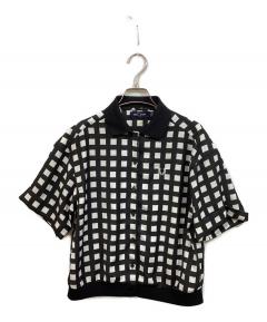 中古・古着通販】Jieda (ジエダ) LACE SHIRT S/S ブラック サイズ