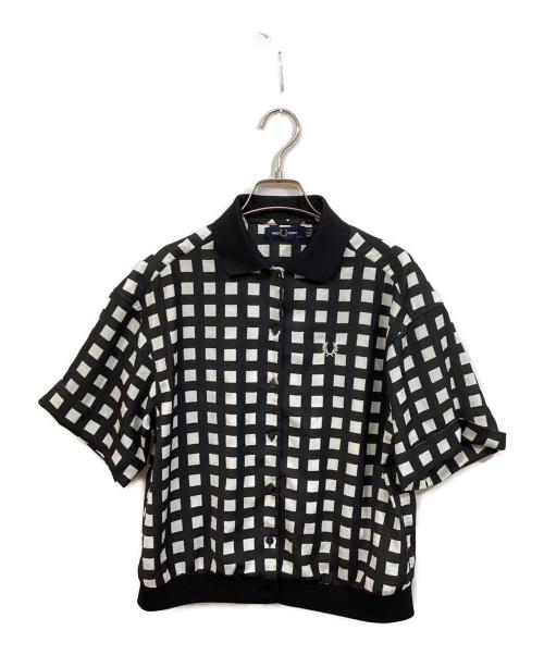 FRED PERRY（フレッドペリー）FRED PERRY (フレッドペリー) Ribbed Collar Shirt ブラック サイズ:	SIZE 36の古着・服飾アイテム