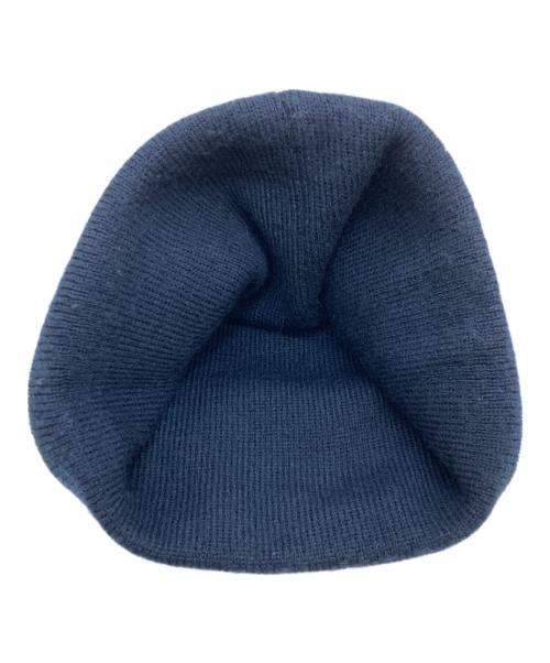 YOHJI YAMAMOTO（ヨウジヤマモト）YOHJI YAMAMOTO (ヨウジヤマモト) BACIC CUFF KNIT YY ネイビーの古着・服飾アイテム