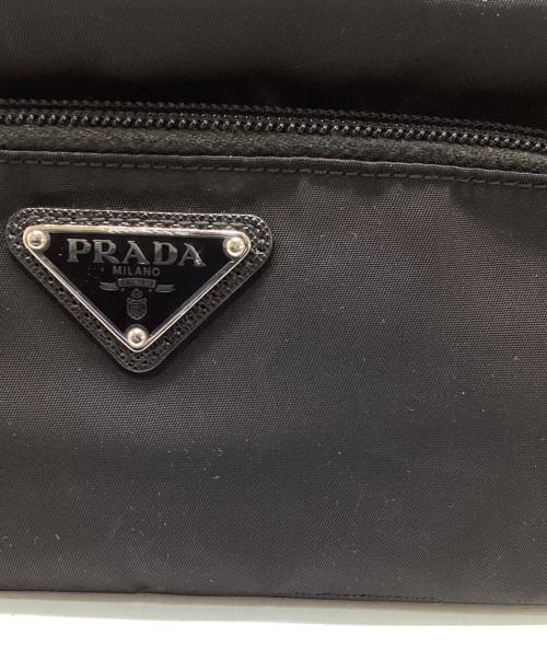 PRADA（プラダ）PRADA (プラダ) セカンドバッグ／ポーチ ブラックの古着・服飾アイテム