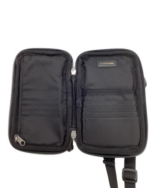 BALENCIAGA（バレンシアガ）BALENCIAGA (バレンシアガ) EXPLORER CROSSBODY POUCH/クロスボディバッグ ブラックの古着・服飾アイテム