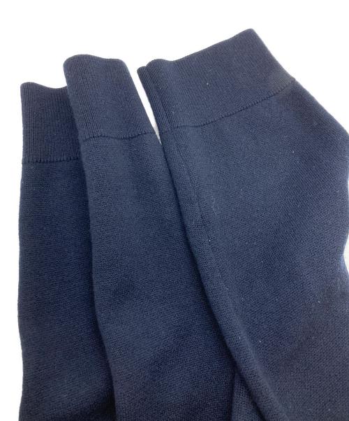 BOSS（ボス）BOSS (ボス) フーデッド切替ニットジャケット ネイビー サイズ:SIZE Lの古着・服飾アイテム