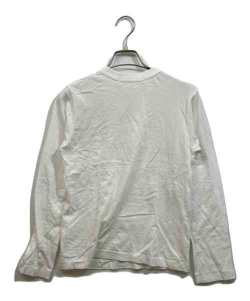COMME des GARCONS COMME des GARCONS（コムデギャルソン コムデギャルソン）COMME des GARCONS COMME des GARCONS (コムデギャルソン コムデギャルソン) レースモチーフカットソー ホワイト サイズ:SIZE Sの古着・服飾アイテム