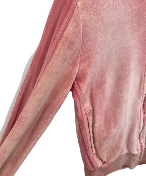 DIESEL（ディーゼル）DIESEL (ディーゼル) ジューロゴ ベルベットトラックジャケット ピンク サイズ:SIZE XSの古着・服飾アイテム