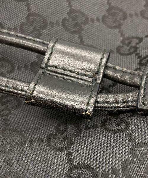 GUCCI（グッチ）GUCCI (グッチ) GGキャンバス ミニ リュックサック ブラックの古着・服飾アイテム