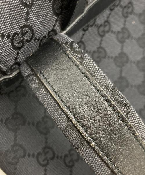 GUCCI（グッチ）GUCCI (グッチ) GGキャンバス ミニ リュックサック ブラックの古着・服飾アイテム