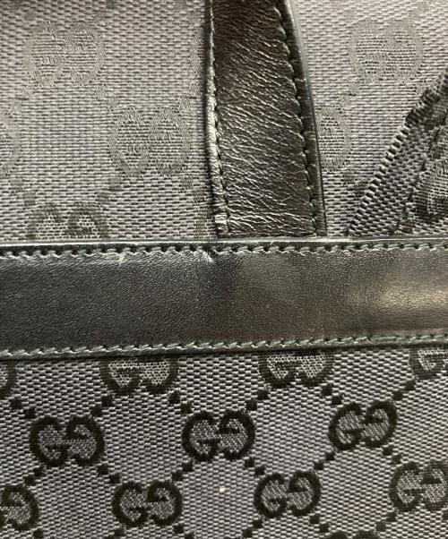 GUCCI（グッチ）GUCCI (グッチ) GGキャンバス ミニ リュックサック ブラックの古着・服飾アイテム