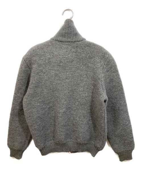 GEIGER（ガイガー）GEIGER (ガイガー) ニットジャケット グレー サイズ:SIZE 46の古着・服飾アイテム